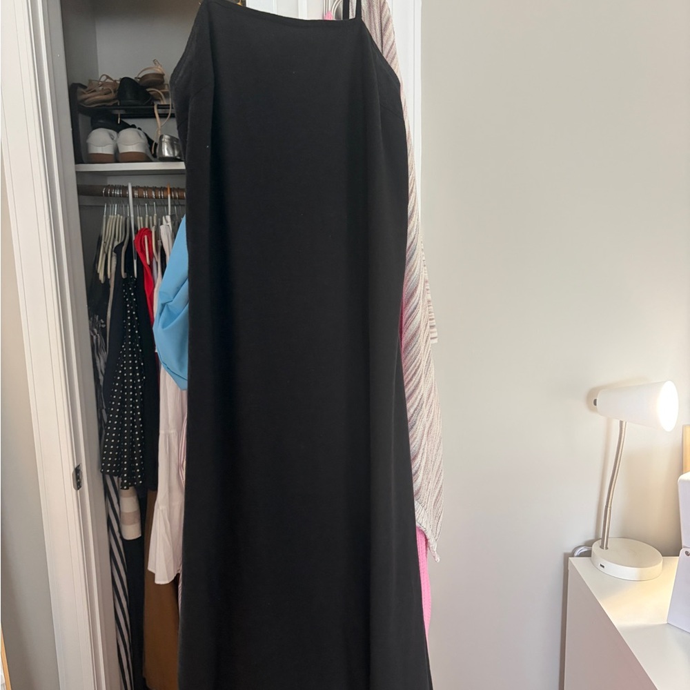Classic Black Maxi Dress